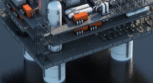 Oil Rig Platform