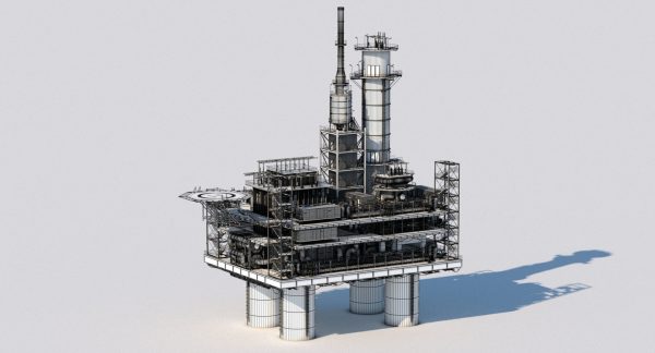 Oil Rig Platform