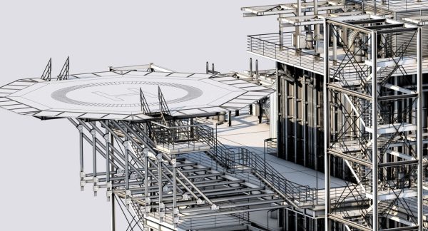 Oil Rig Platform