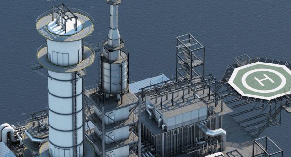 Oil Rig Platform