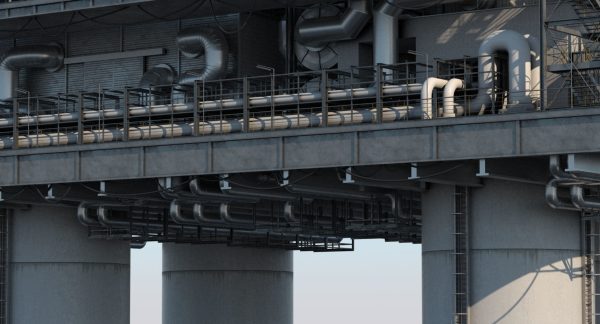 Oil Rig Platform