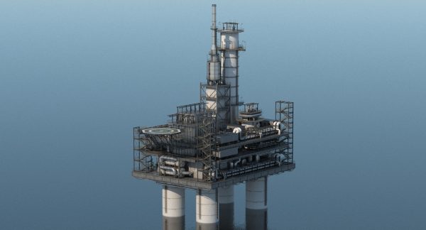 Oil Rig Platform