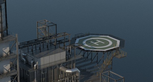 Oil Rig Platform