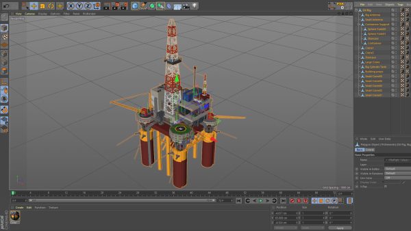Oil Rig Platform