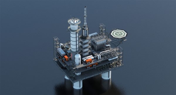 Oil Rig Platform