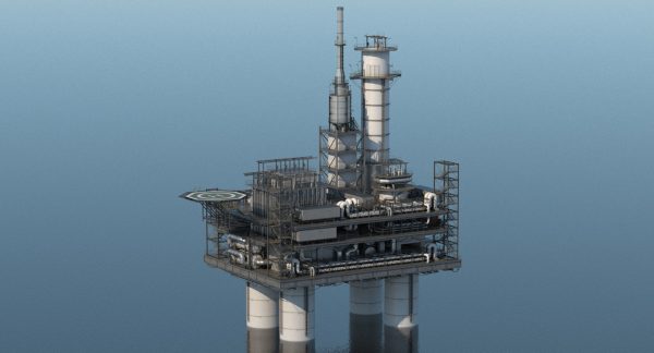 Oil Rig Platform