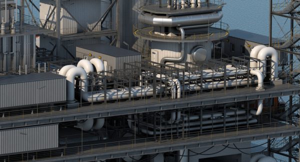 Oil Rig Platform