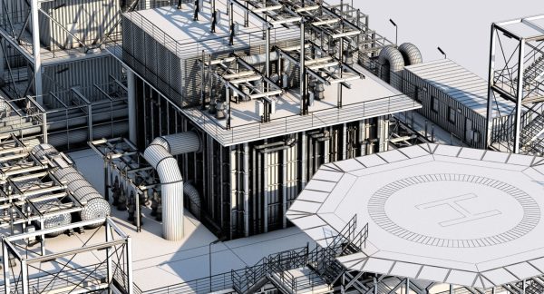 Oil Rig Platform