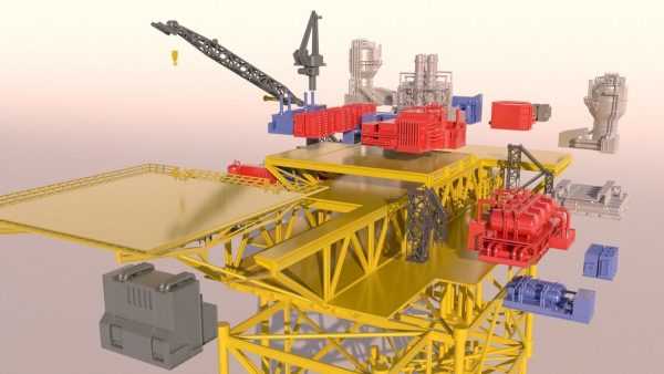 OilRig for 3Dprint
