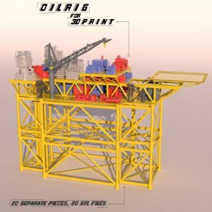 OilRig for 3Dprint