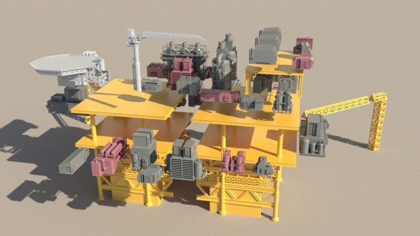 OilRig for3Dprint