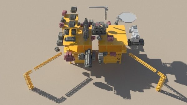 OilRig for3Dprint
