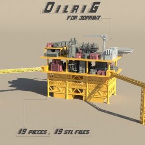 OilRig for3Dprint