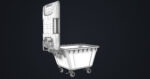 Old Dirty Dustbin All PBR Unity UE Textures Included