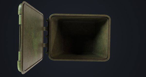 Old Dirty Dustbin All PBR Unity UE Textures Included