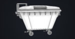 Old Dirty Dustbin All PBR Unity UE Textures Included