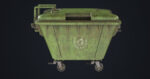 Old Dirty Dustbin All PBR Unity UE Textures Included