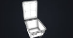 Old Dirty Dustbin All PBR Unity UE Textures Included