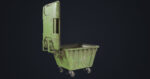 Old Dirty Dustbin All PBR Unity UE Textures Included