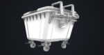 Old Dirty Dustbin All PBR Unity UE Textures Included