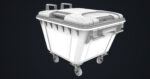 Old Dirty Dustbin All PBR Unity UE Textures Included