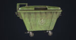 Old Dirty Dustbin All PBR Unity UE Textures Included