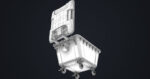 Old Dirty Dustbin All PBR Unity UE Textures Included