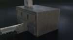 Old Dirty Morgue Drawer - Mortuary Fridge