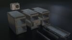 Old Dirty Morgue Drawer - Mortuary Fridge