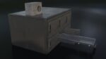 Old Dirty Morgue Drawer - Mortuary Fridge
