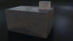 Old Dirty Morgue Drawer - Mortuary Fridge