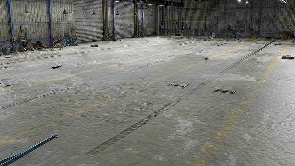 Old Dirty Workshop Exterior Interior All PBR Unity UE Textures