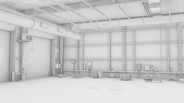 Old Dirty Workshop Exterior Interior All PBR Unity UE Textures