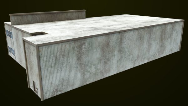 Old Dirty Workshop Exterior Interior All PBR Unity UE Textures