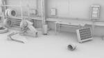 Old Dirty Workshop Exterior Interior All PBR Unity UE Textures