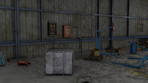 Old Dirty Workshop Exterior Interior All PBR Unity UE Textures