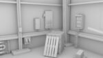 Old Dirty Workshop Exterior Interior All PBR Unity UE Textures