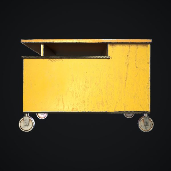 Old dust toolbox