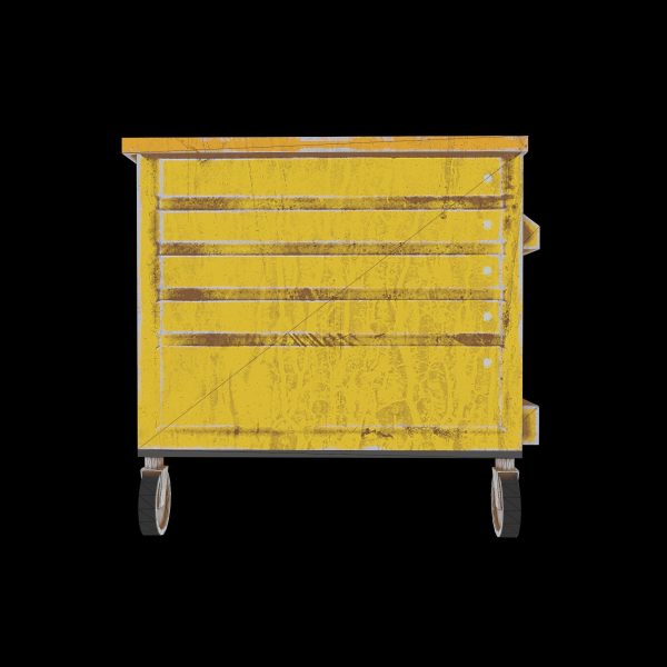 Old dust toolbox