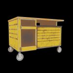 Old dust toolbox