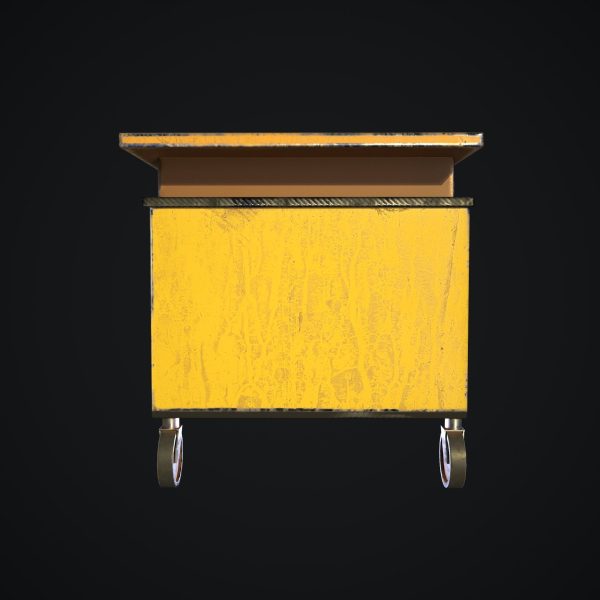 Old dust toolbox