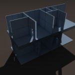 Old Factory Ruin Low Poly 137