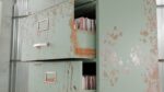 Old File Cabinet with Rust and degradation