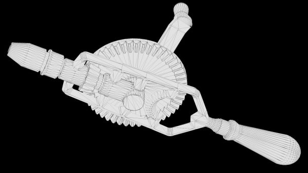 Old Hand Drill