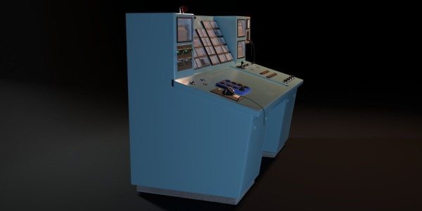 Old Industrial Control Panel