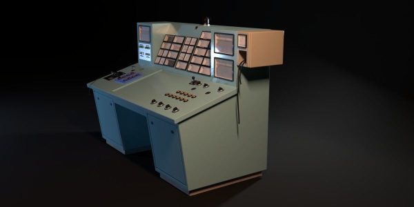 Old Industrial Control Panel