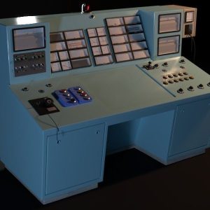 Old Industrial Control Panel