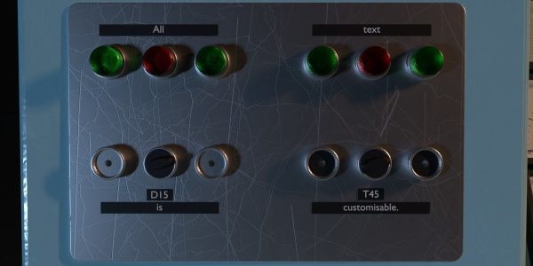 Old Industrial Control Panel