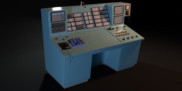 Old Industrial Control Panel
