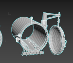 Old Industrial Treatment Machine